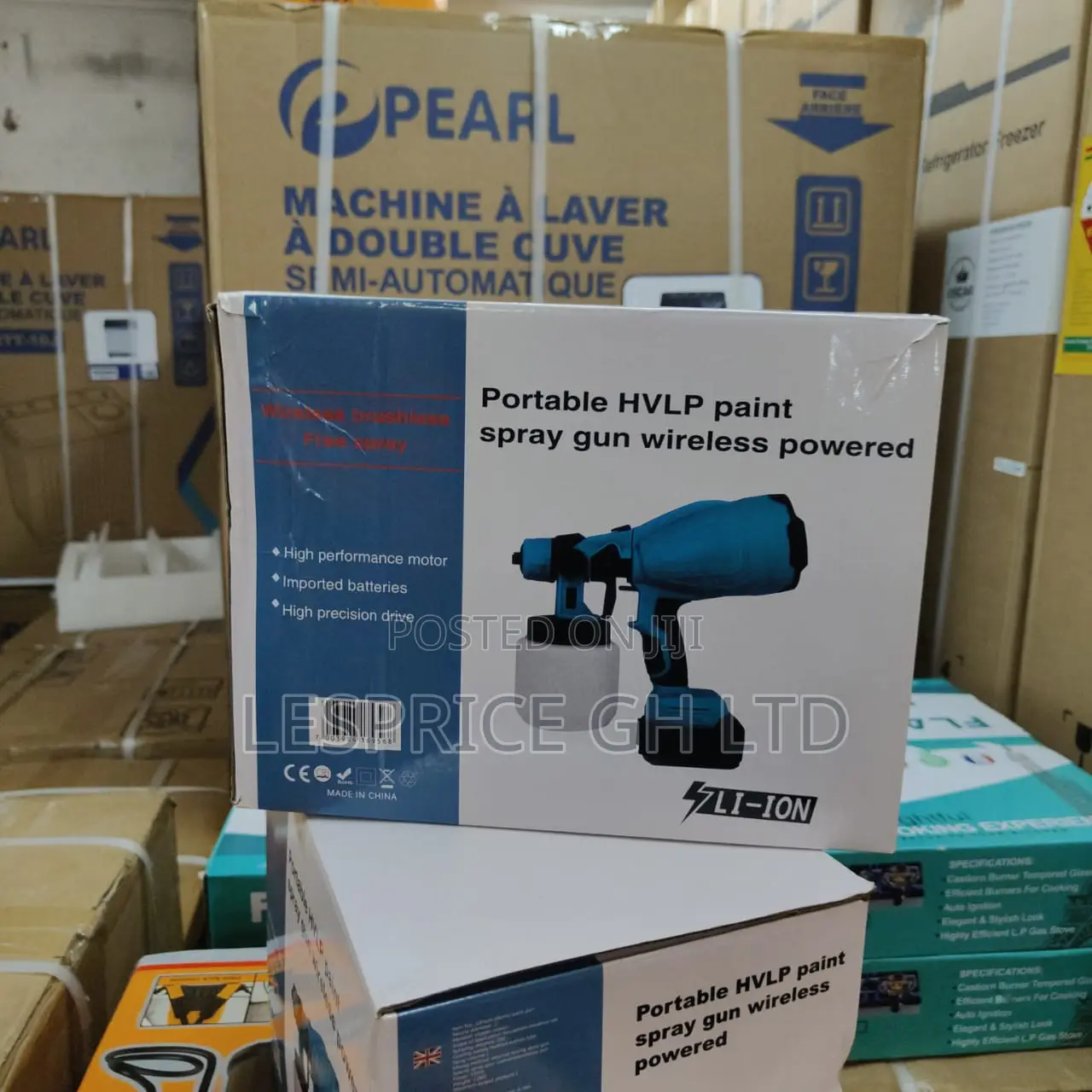 Promo!! Promo!! On Our New Cordless 48v Lithium Battery Paint Sprayer