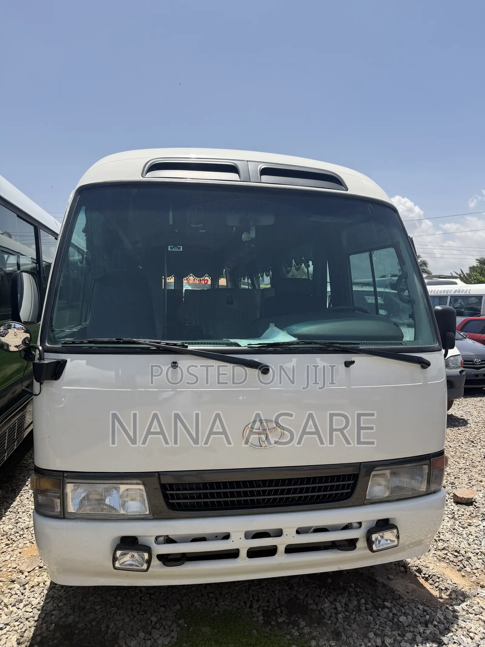 Toyota Coaster 2012 White