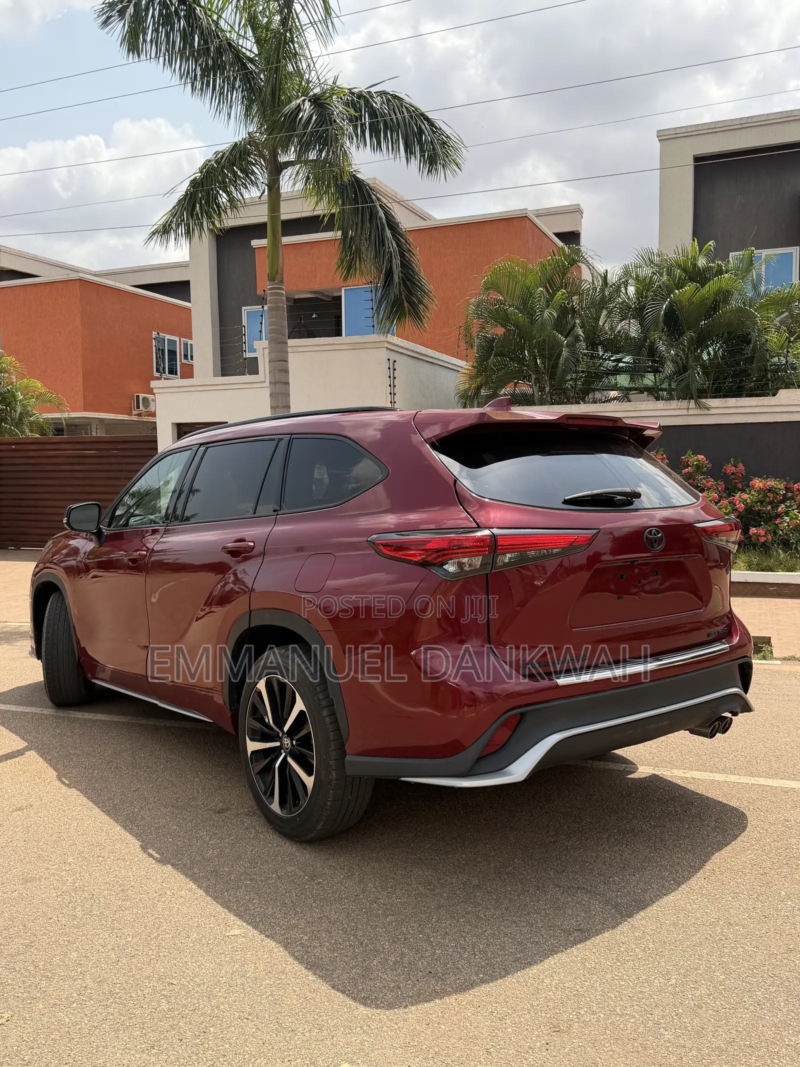 Toyota Highlander XSE 2022 Burgundy