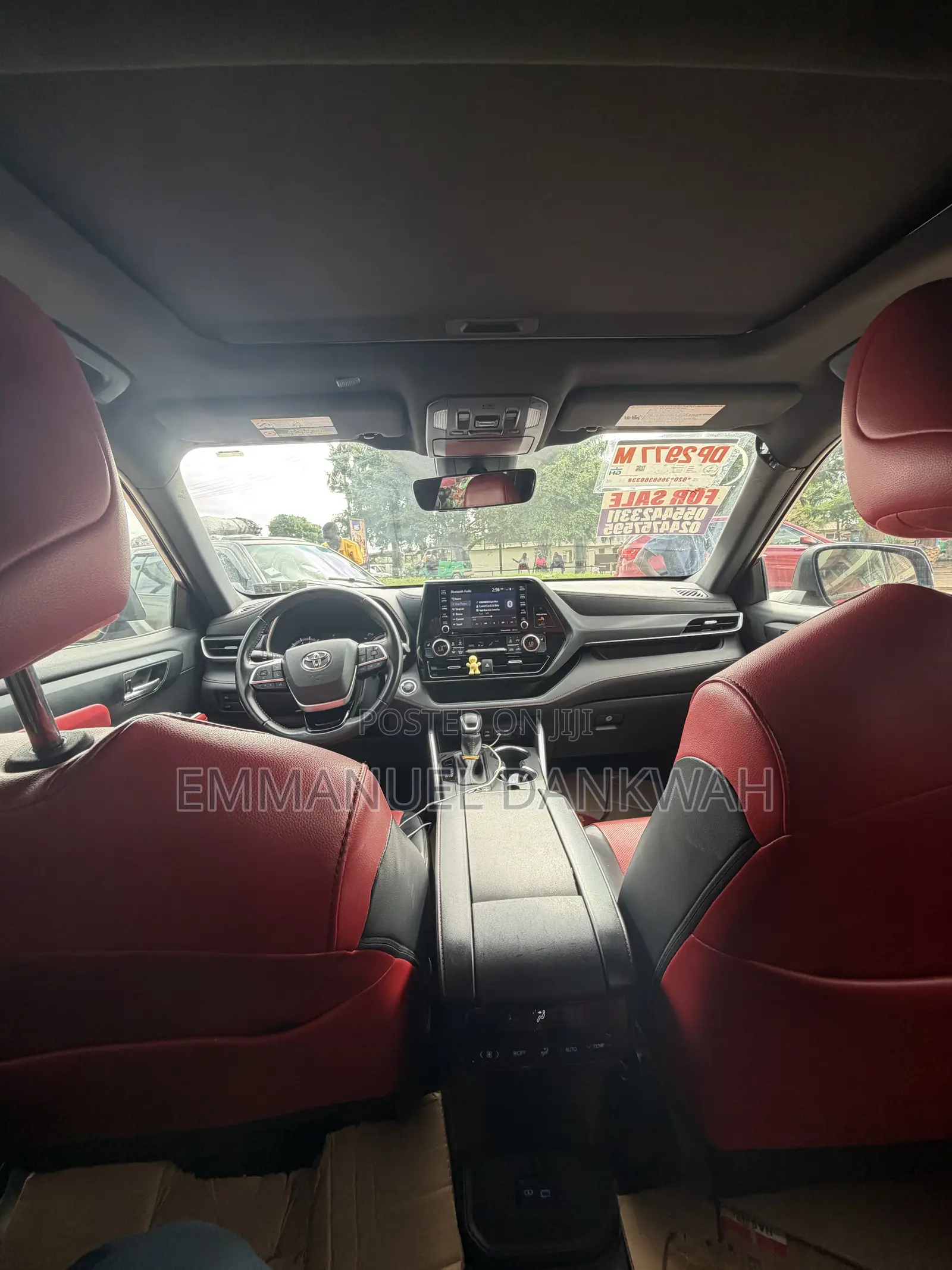 Toyota Highlander XSE 2022 Burgundy