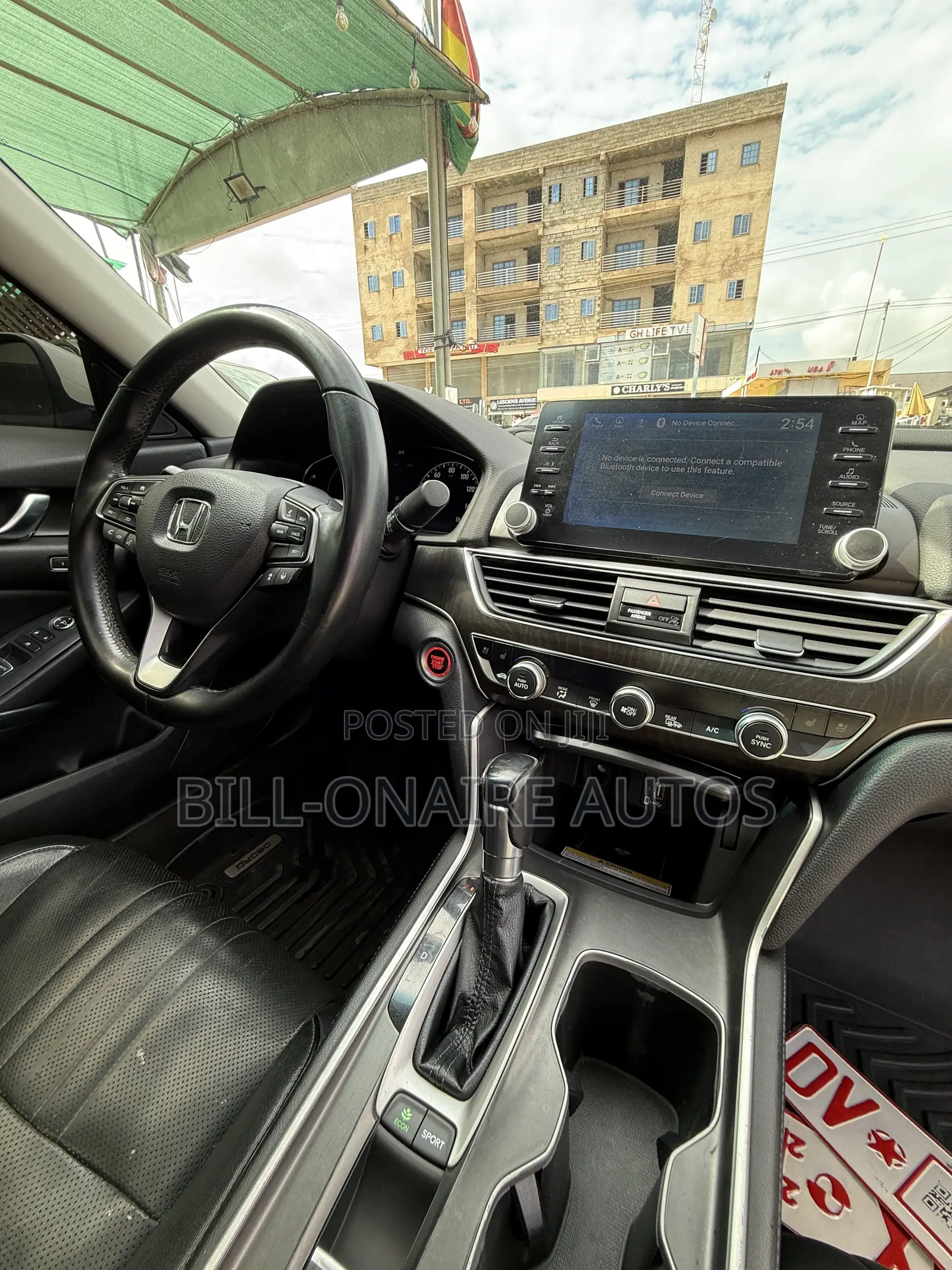 Honda Accord Touring 2018 White