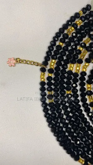 Black/ Gold- Lovely Crystal Waist Set