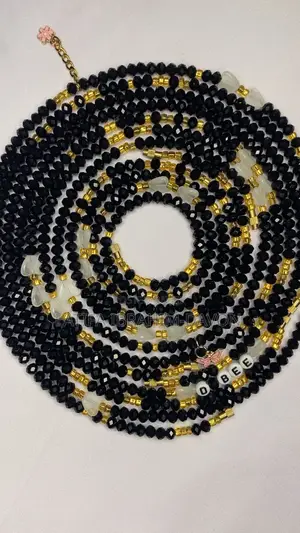 Black/ Gold- Lovely Crystal Waist Set