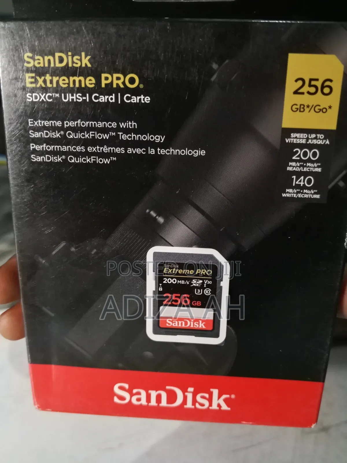 Sandisk Extreme Pro 256gb 200mbs Sd Card