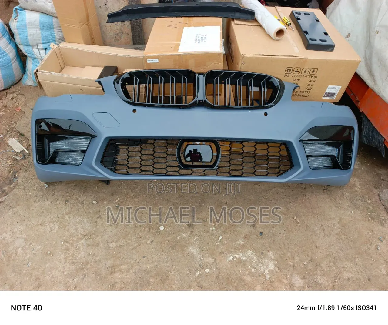 BMW F10 Front Bumper Upgraded M5 Sports