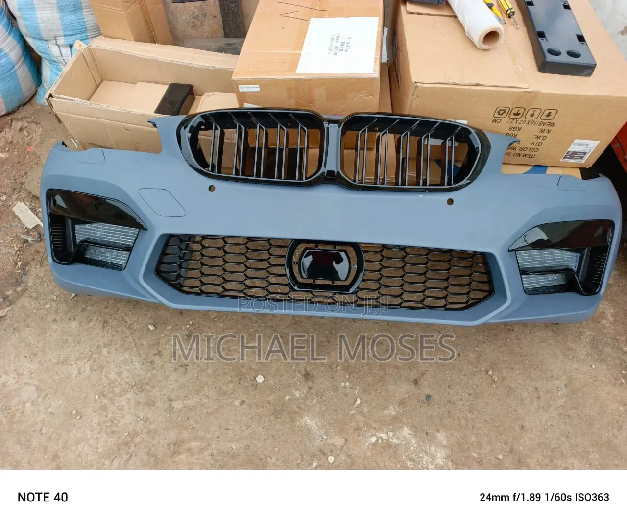 BMW F10 Front Bumper Upgraded M5 Sports