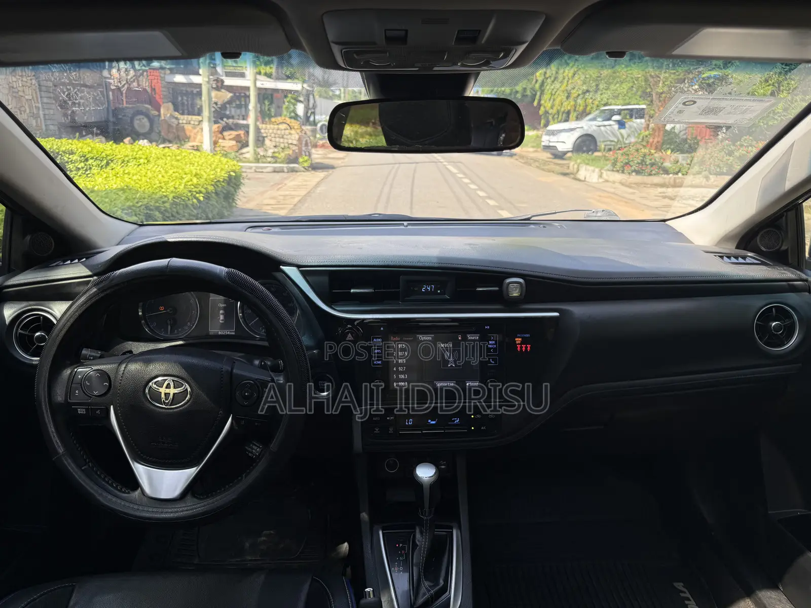 Toyota Corolla XSE (1.8L 4cyl 2A) 2019 Black
