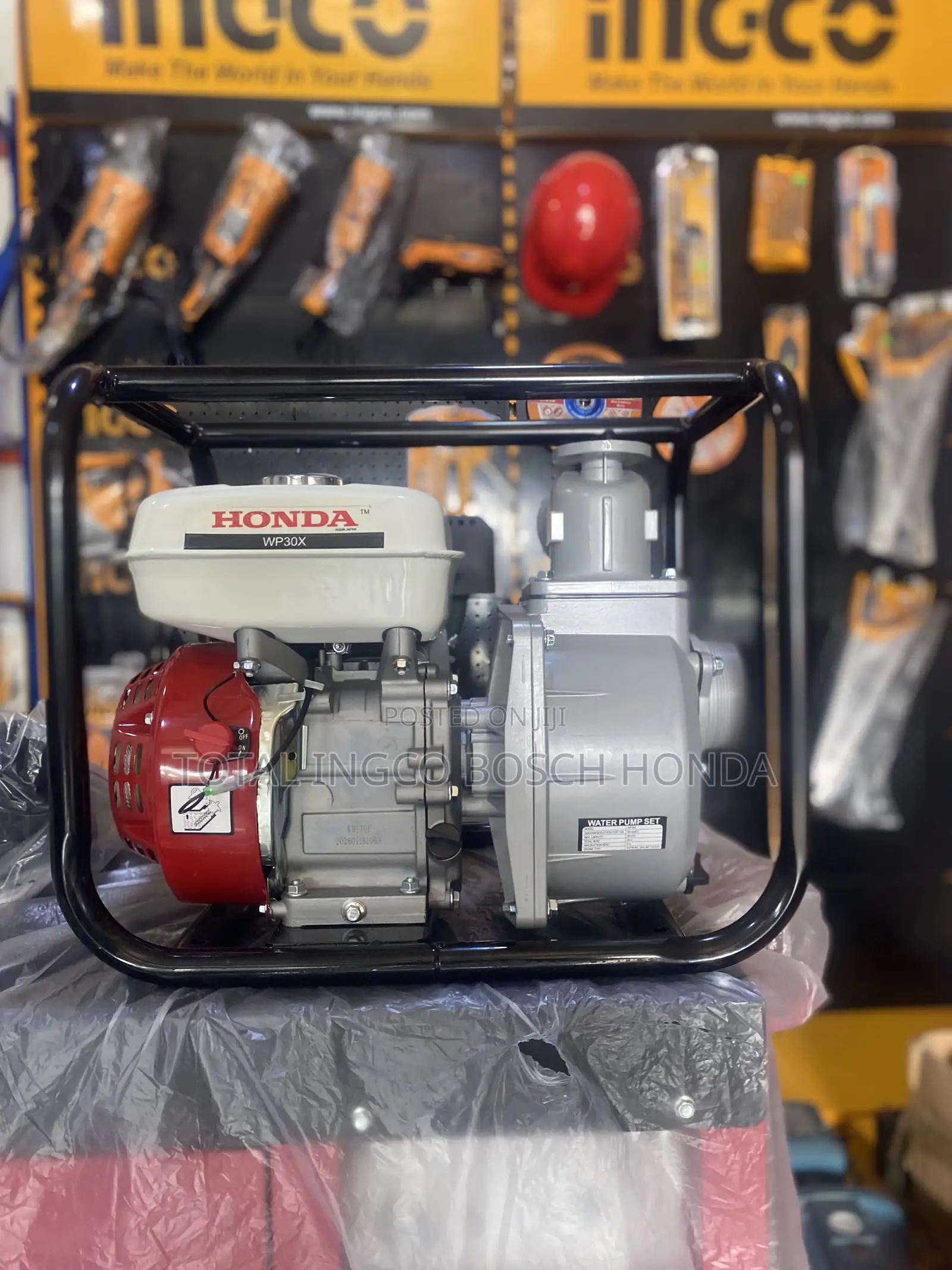 Honda Wp30 Water Pump With 15feet Inlet Hose