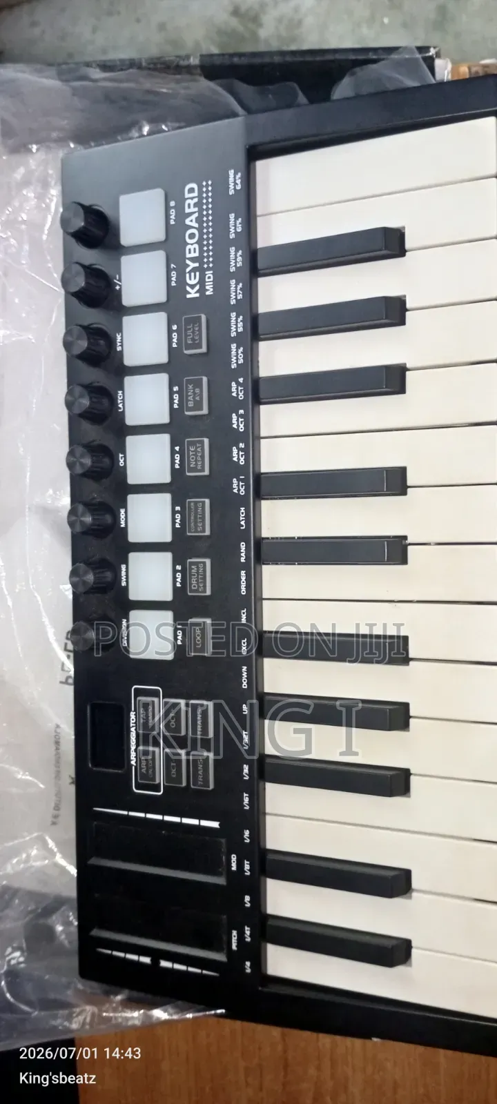 25-key Midi Keyboard