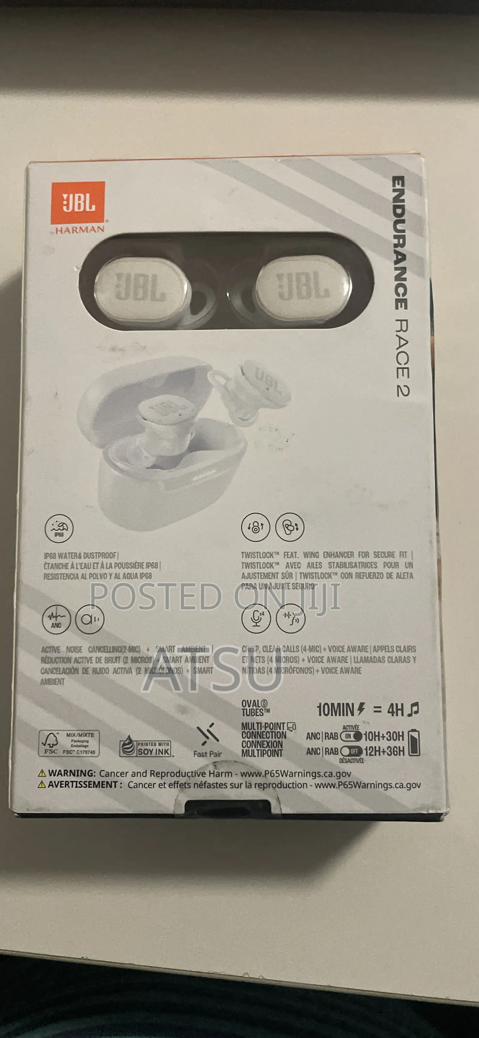 JBL Earbuds Endurance Race 2