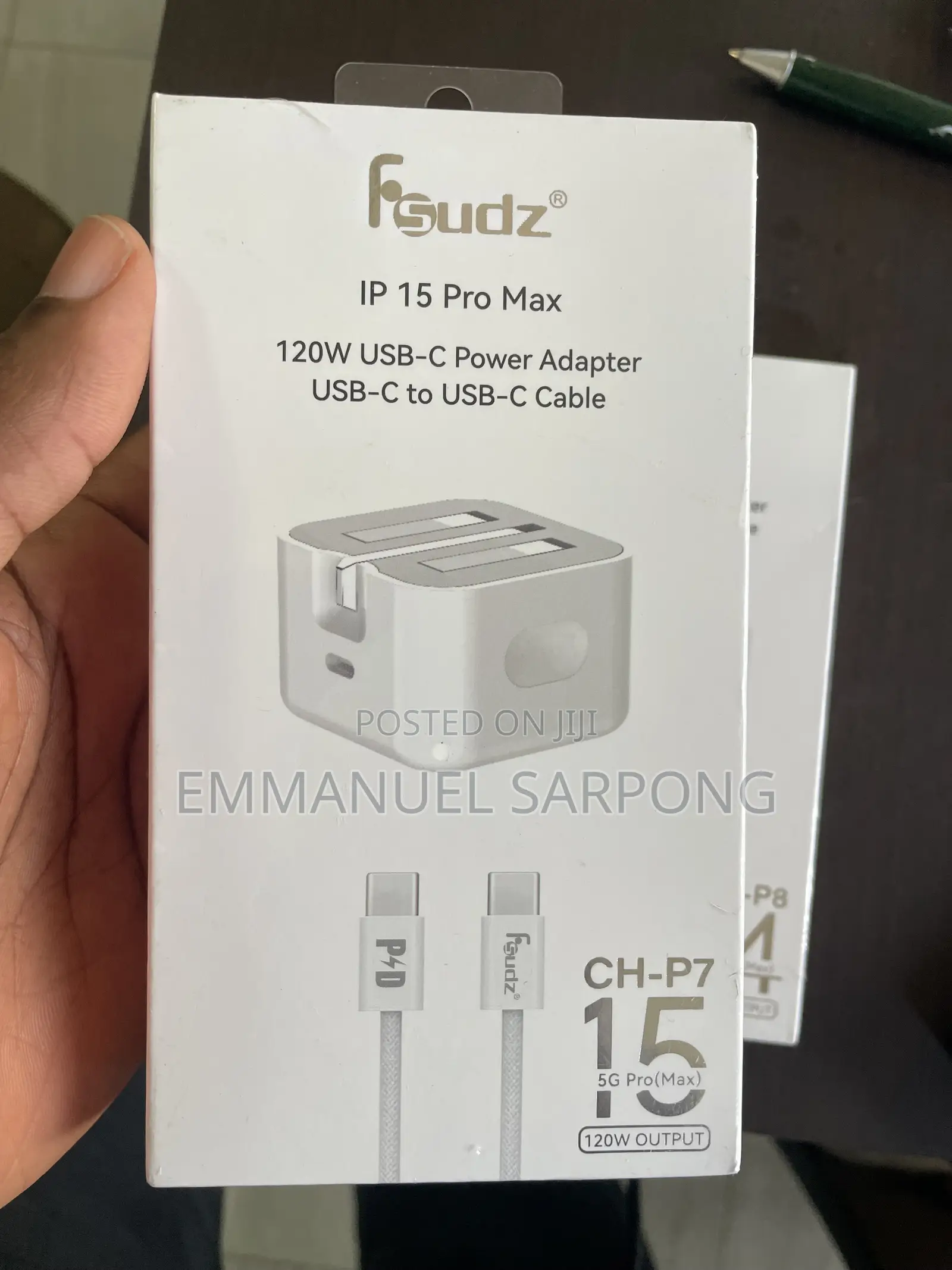 Fsudz 120w Usb-C Power Adapter + Usb-C Cable