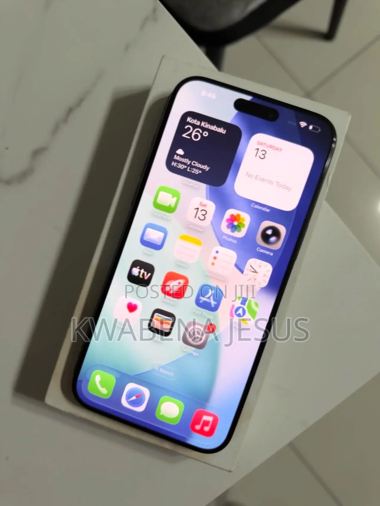 Apple iPhone 15 Pro Max 256 GB Black