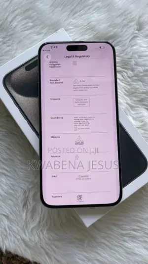 Apple iPhone 15 Pro Max 256 GB Black