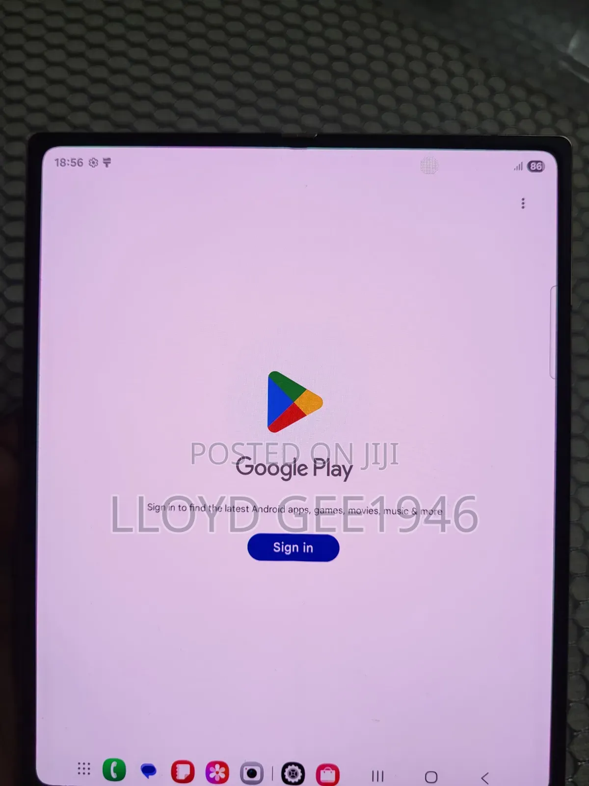 New Samsung Galaxy Z Fold 3 512 GB Red