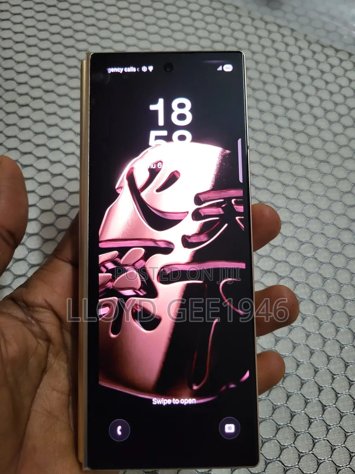 New Samsung Galaxy Z Fold 3 512 GB Red