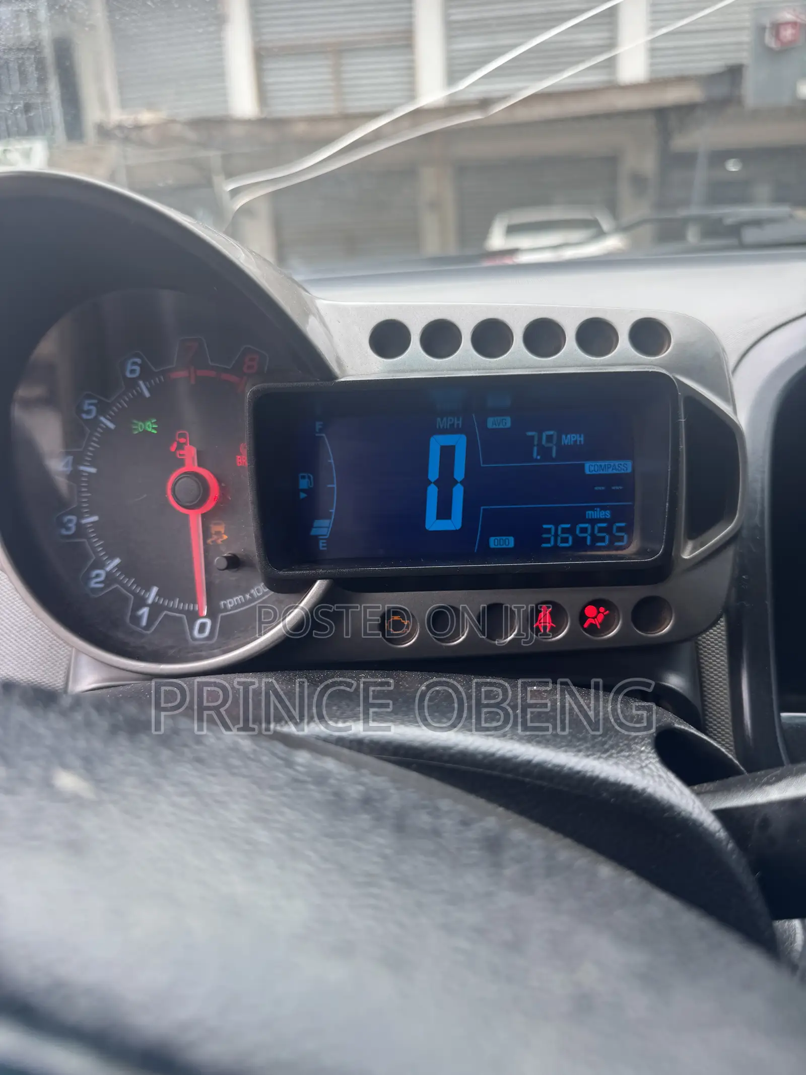 Chevrolet Sonic 2LT 2012 Blue