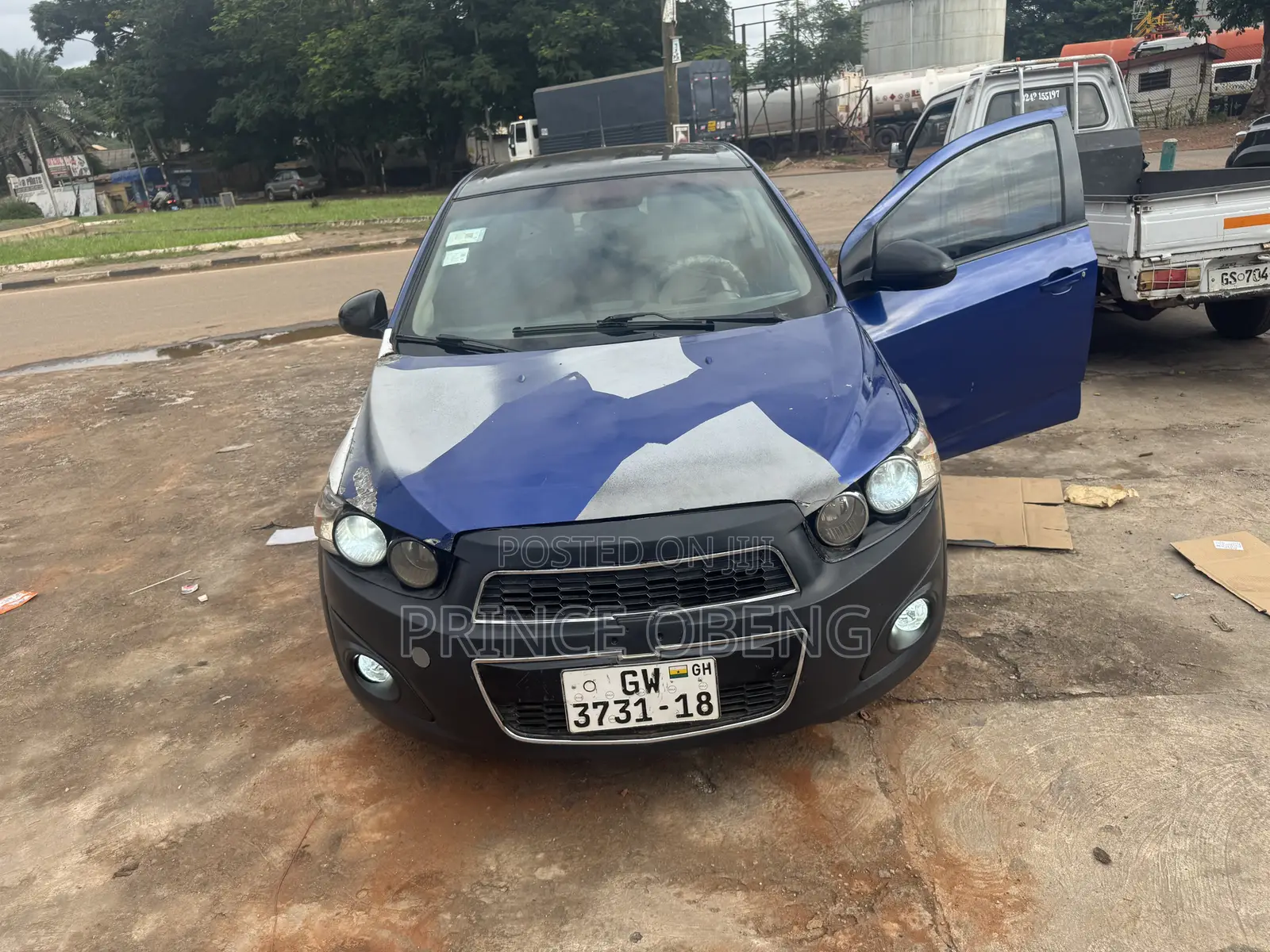 Chevrolet Sonic 2LT 2012 Blue