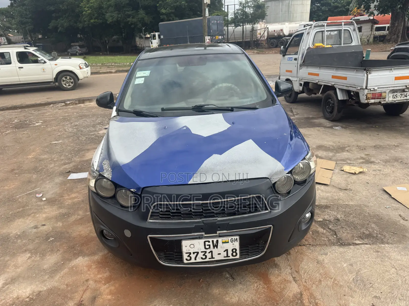 Chevrolet Sonic 2LT 2012 Blue
