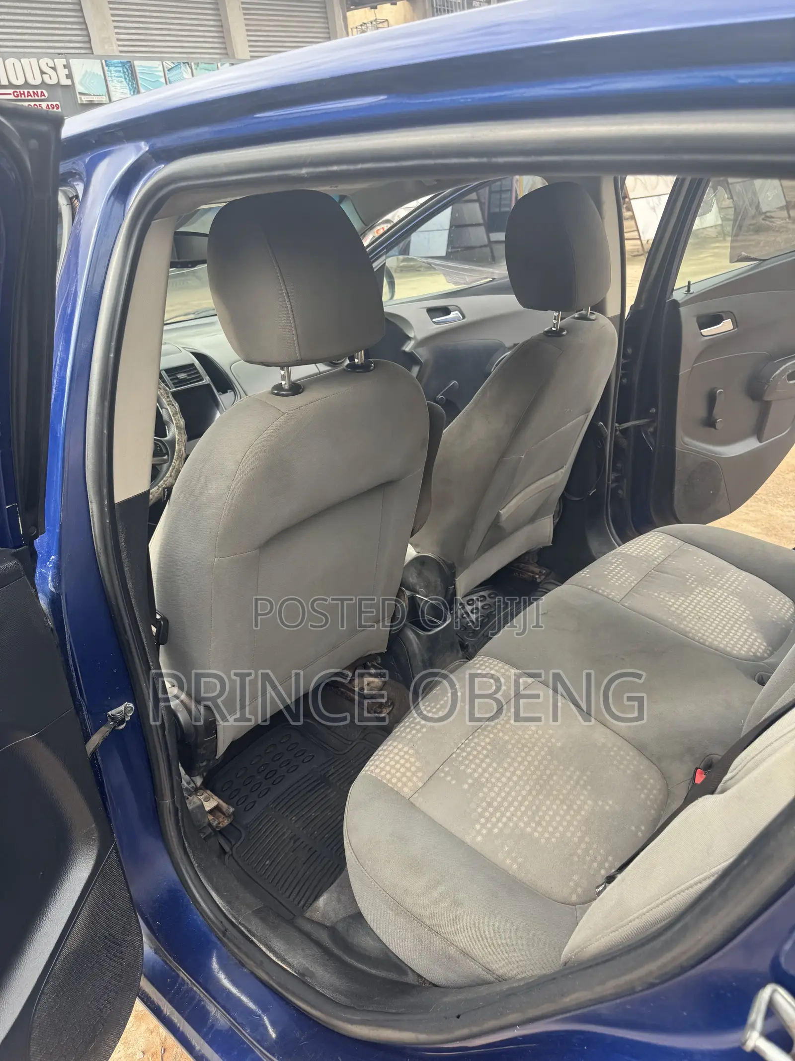 Chevrolet Sonic 2LT 2012 Blue
