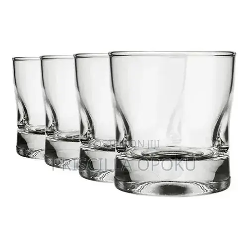 This Is a Nadir Amassadinho 6-Piece Whiskey Glass Set Dented Design