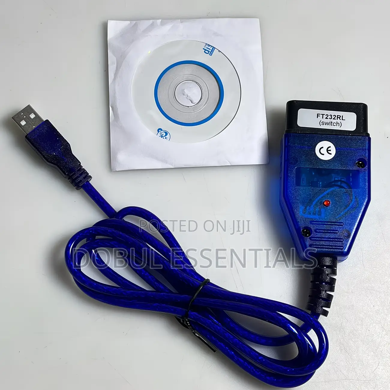 Obd2 Usb Diagnostic Scanner Cable With Driver Software Cd
