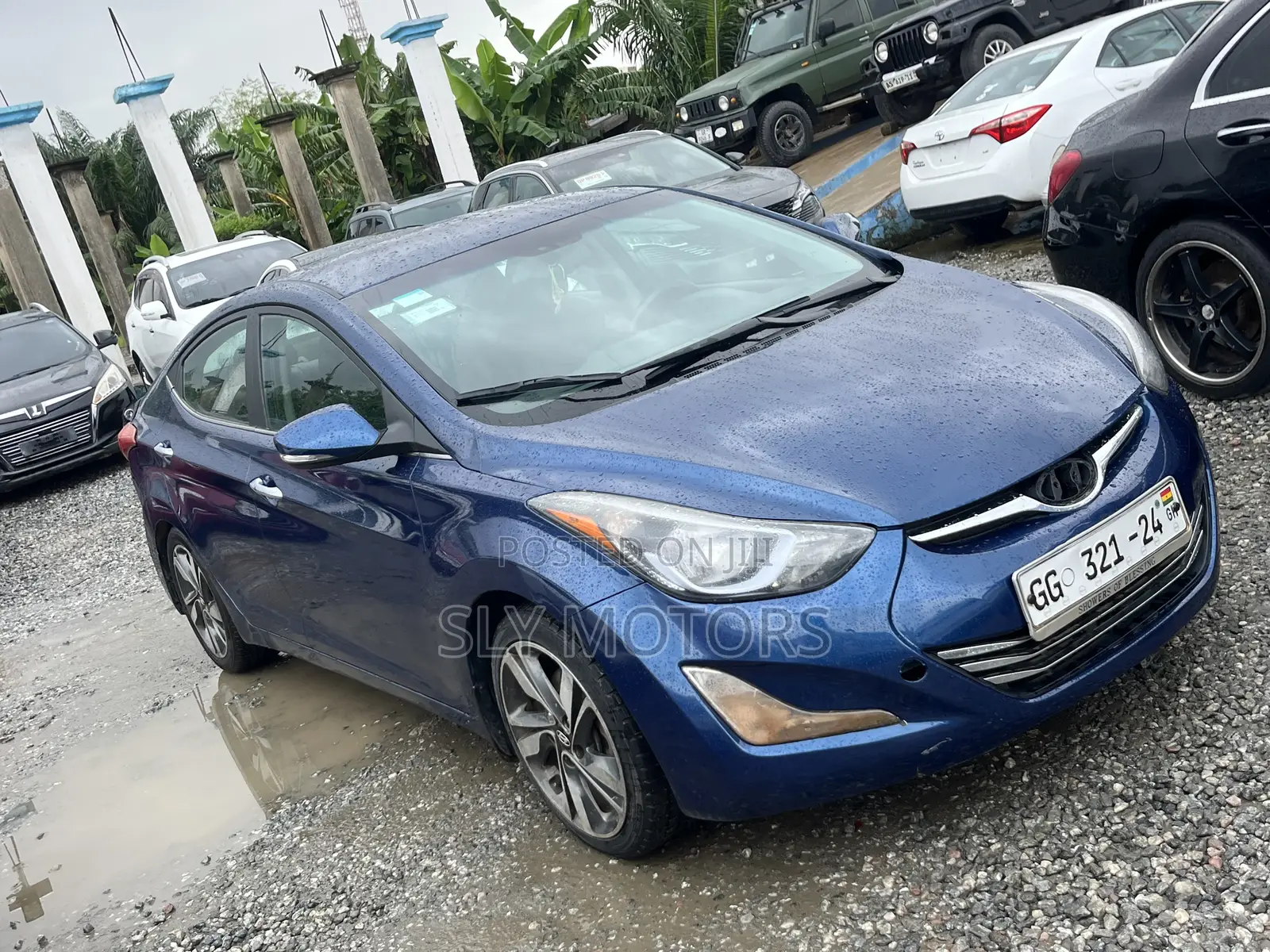 Hyundai Elantra Limited 4dr Sedan (1.8L 4cyl 6A) 2015 Blue