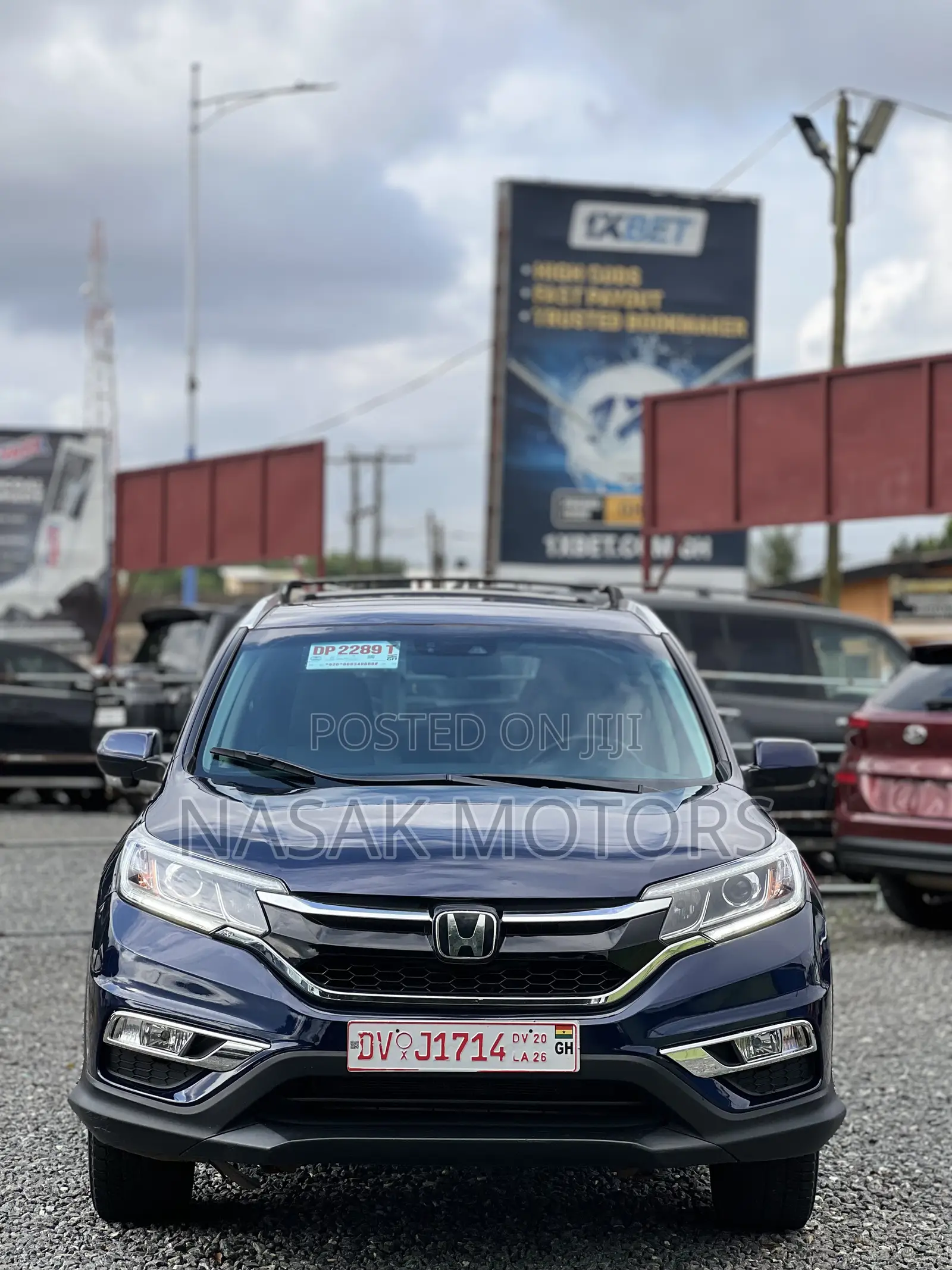 Honda CR-V Touring 4dr SUV AWD (2.4L 4cyl CVT) 2016 Blue