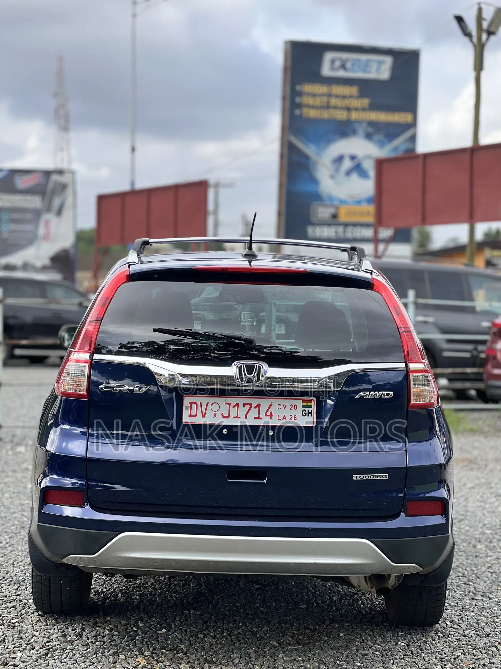 Honda CR-V Touring 4dr SUV AWD (2.4L 4cyl CVT) 2016 Blue