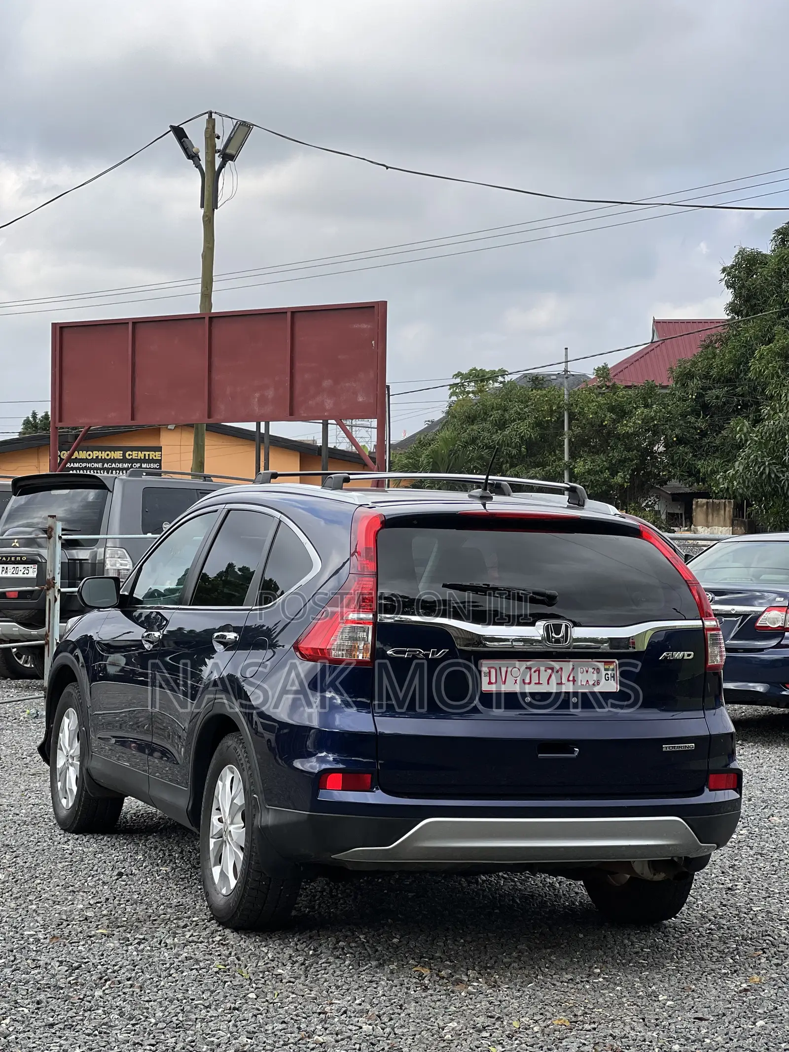 Honda CR-V Touring 4dr SUV AWD (2.4L 4cyl CVT) 2016 Blue