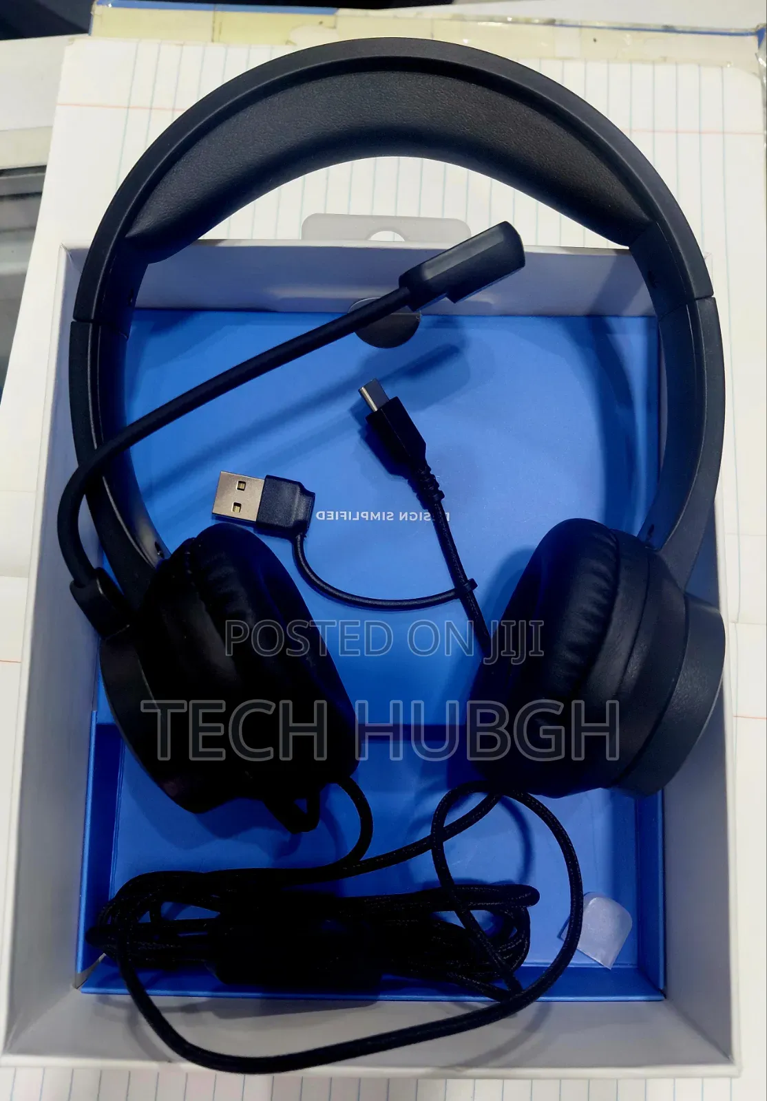 Blupebble Usb-C and Usb-a Wired Headphone