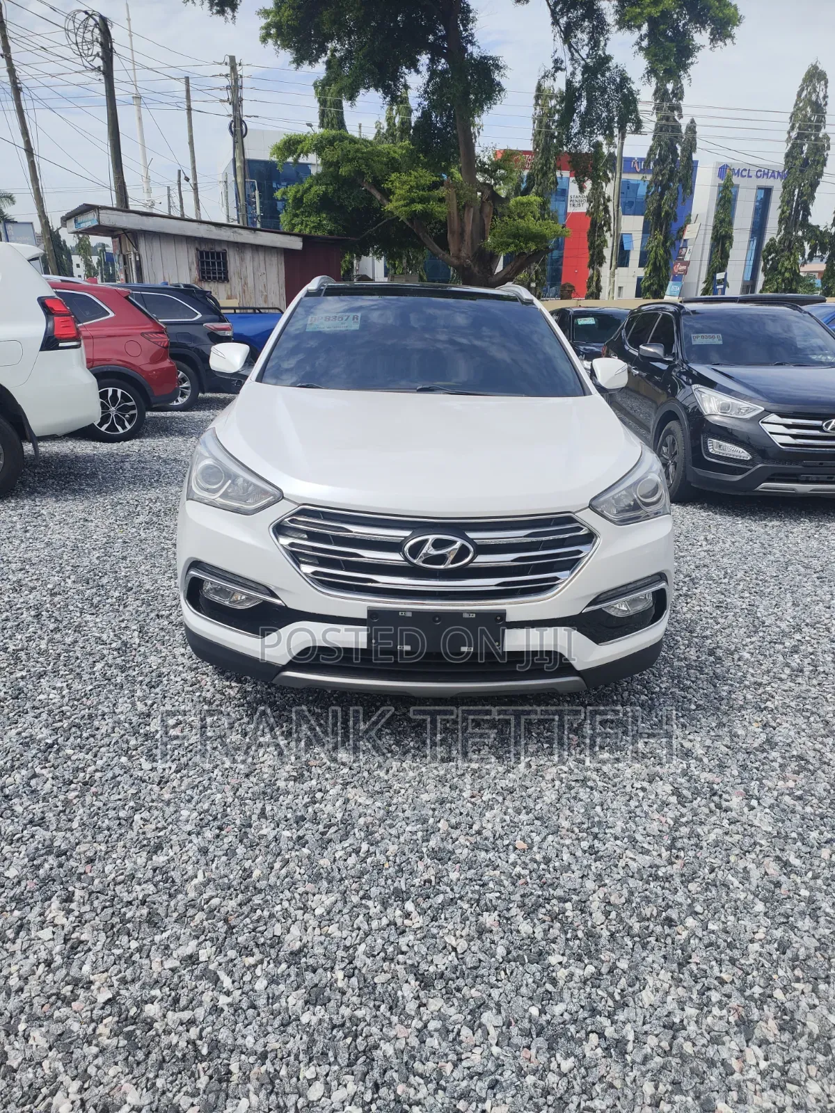 Hyundai Santa Fe 2017 White