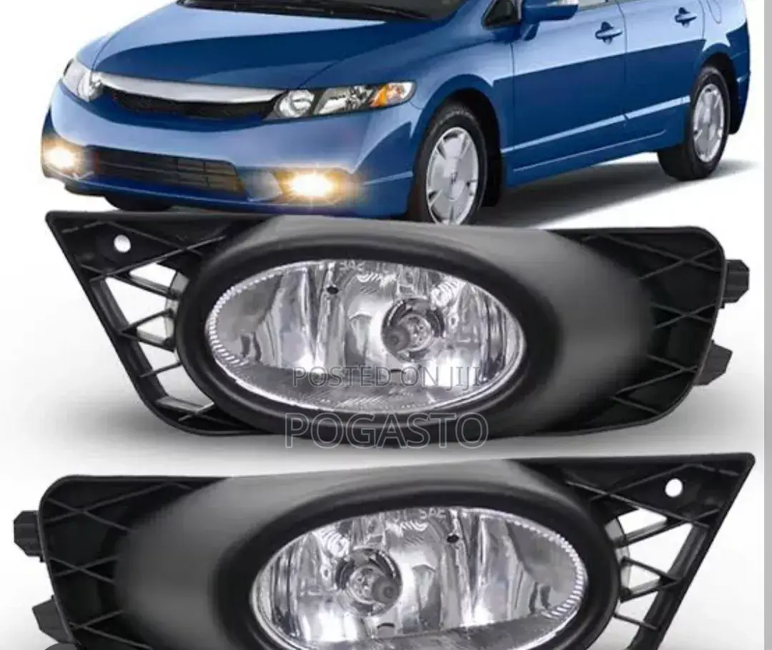 Honda Civic 2009-2010 Fog Light With Cover