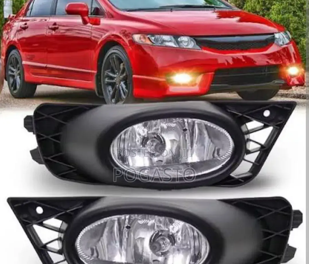 Honda Civic 2009-2010 Fog Light With Cover