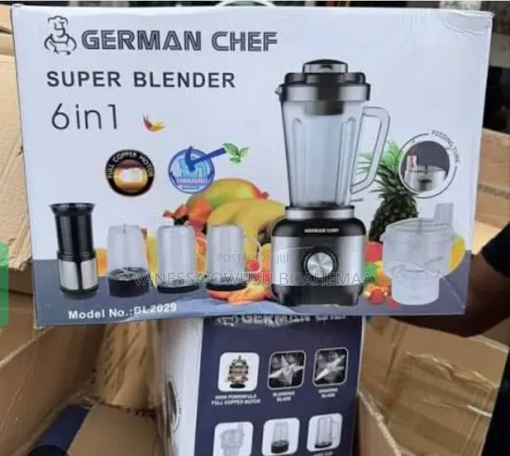 German Chef 6in 1 Blender