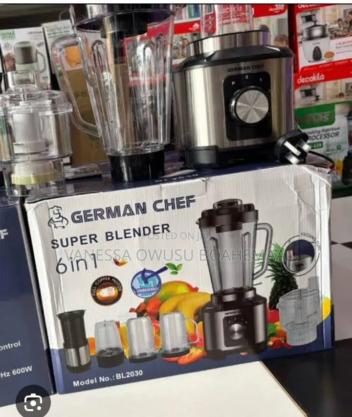 German Chef 6in 1 Blender