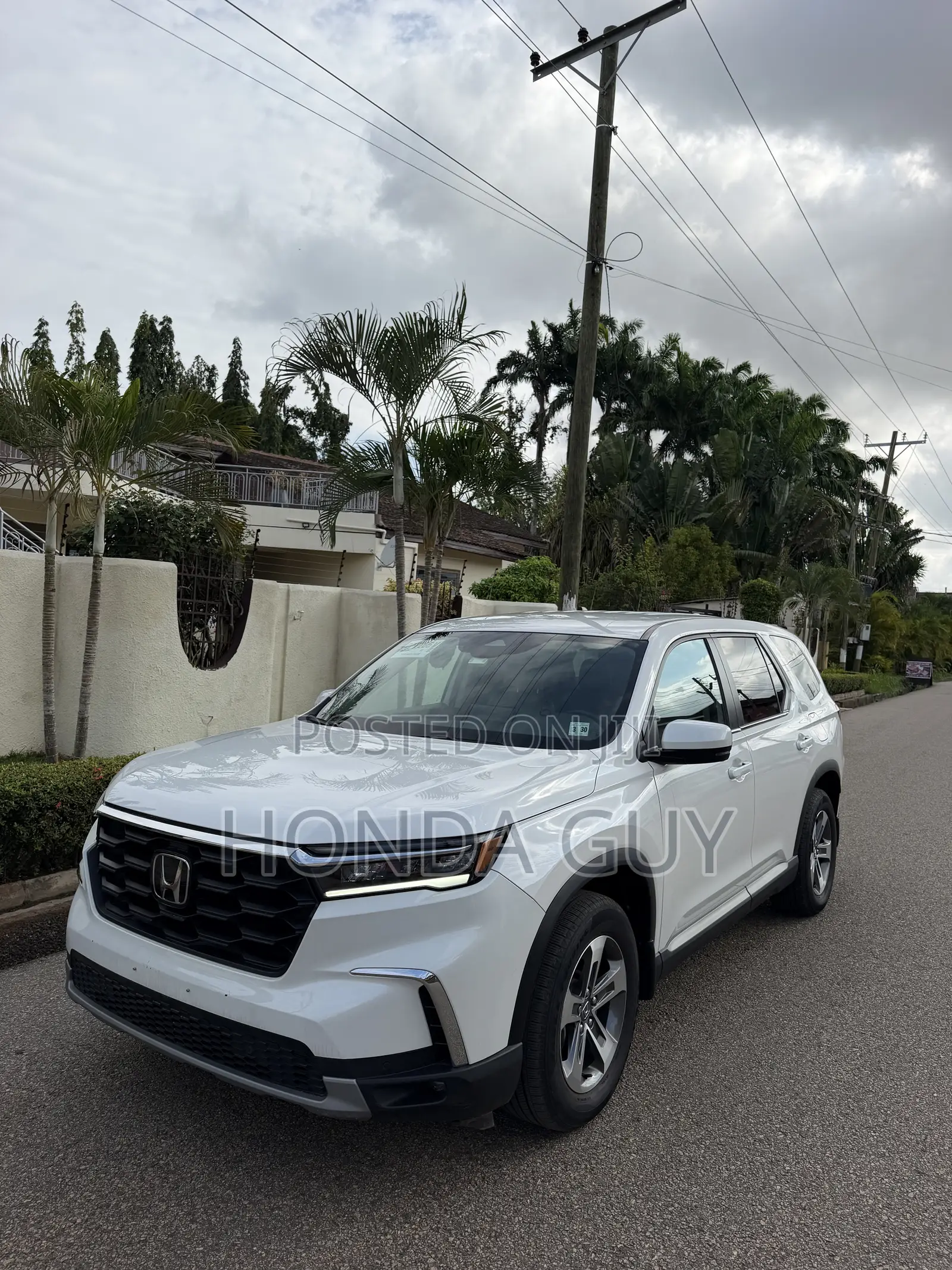 Honda Pilot EX-L AWD 2025 White