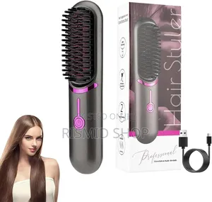 Wireless Portable Hair Straightener