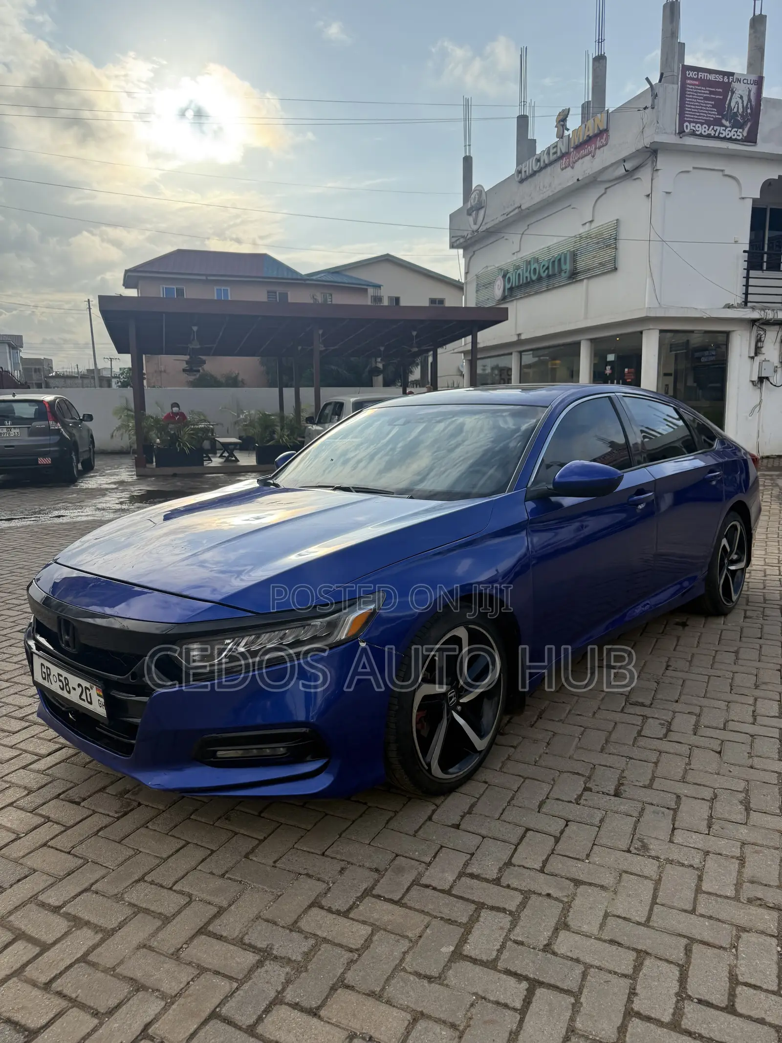 Honda Accord Sport (2.0L 4cyl Turbo 10A) 2019 Blue