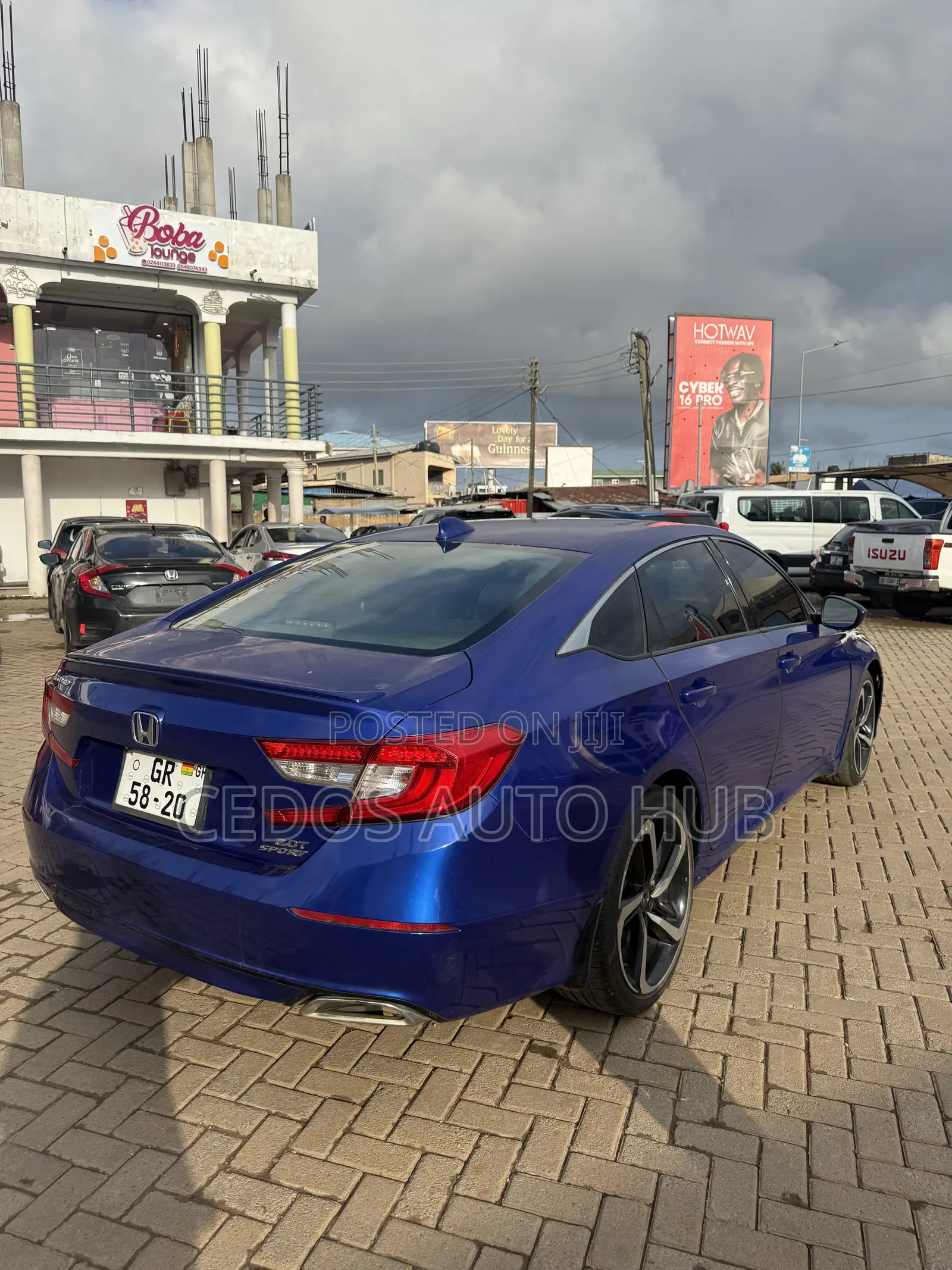 Honda Accord Sport (2.0L 4cyl Turbo 10A) 2019 Blue