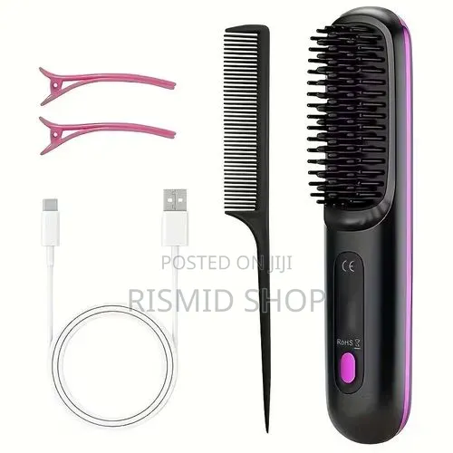 Wireless Portable Hair Straightener