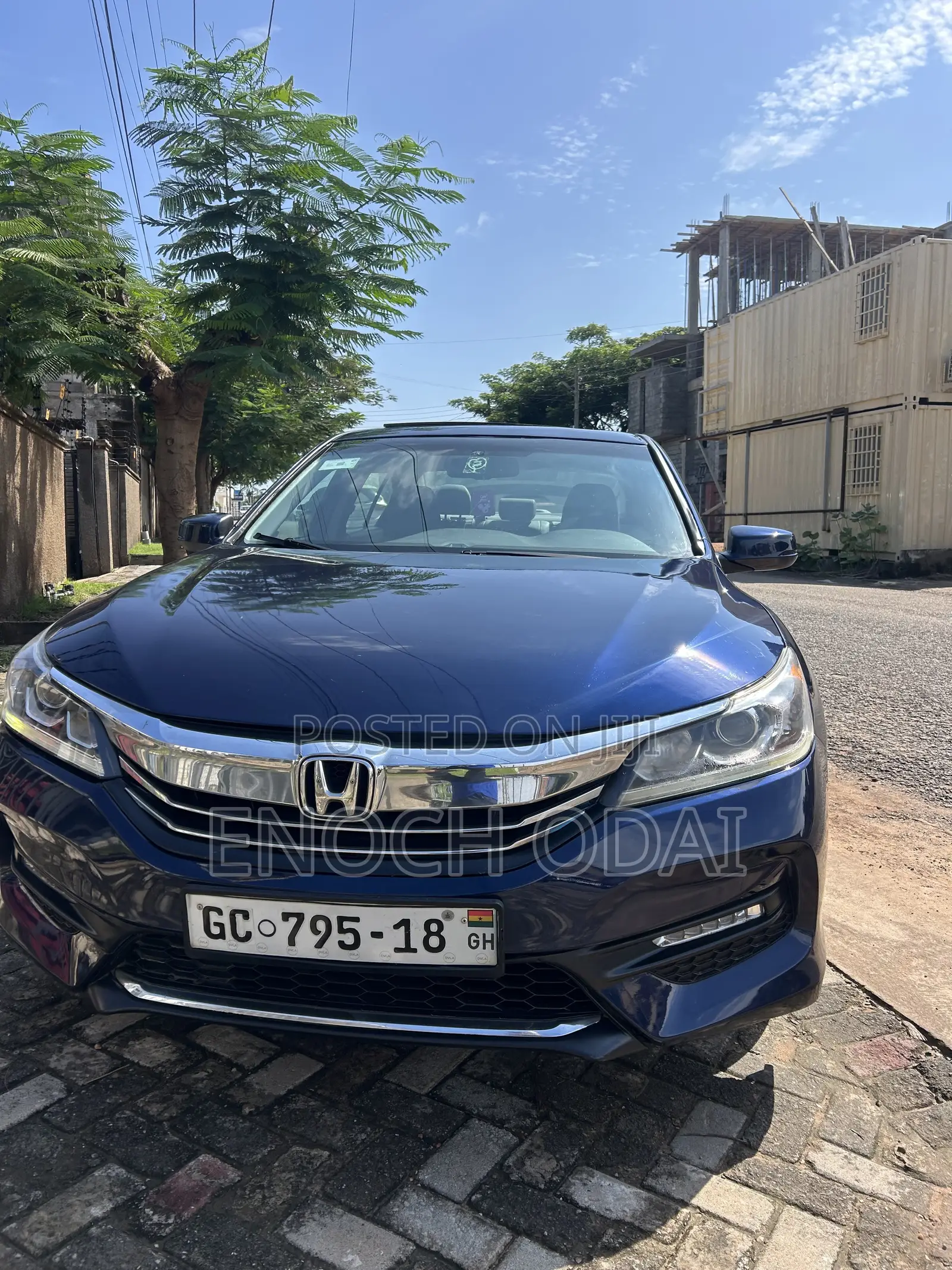 Honda Accord EX 4dr Sedan FWD (2.4L 4cyl 2A) 2017 Blue