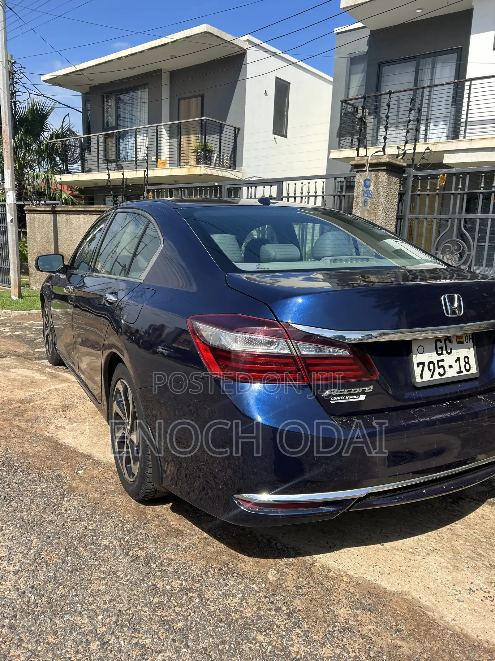 Honda Accord EX 4dr Sedan FWD (2.4L 4cyl 2A) 2017 Blue