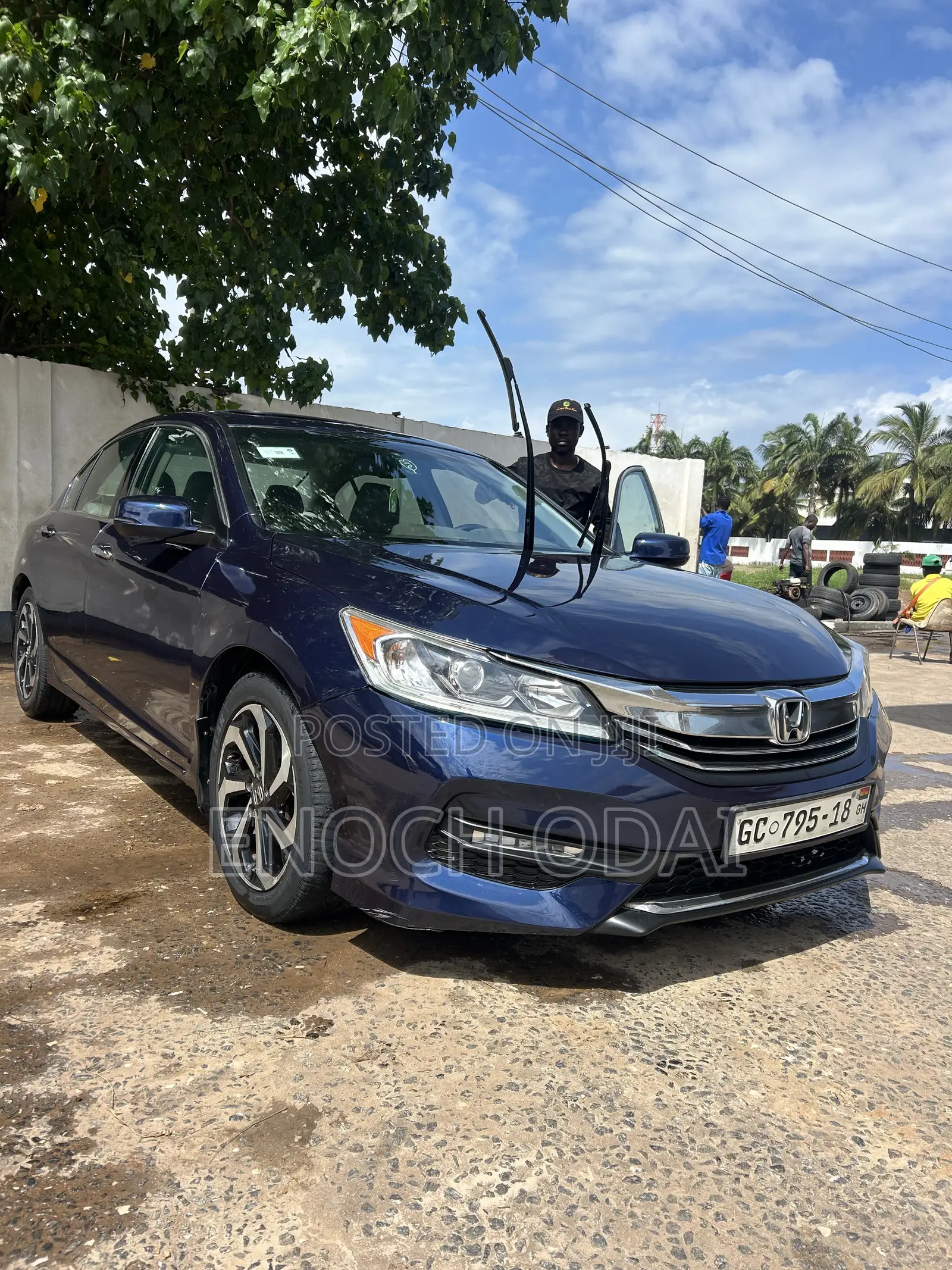 Honda Accord EX 4dr Sedan FWD (2.4L 4cyl 2A) 2017 Blue