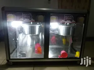 Double Gas and Electric Popcorn Machines