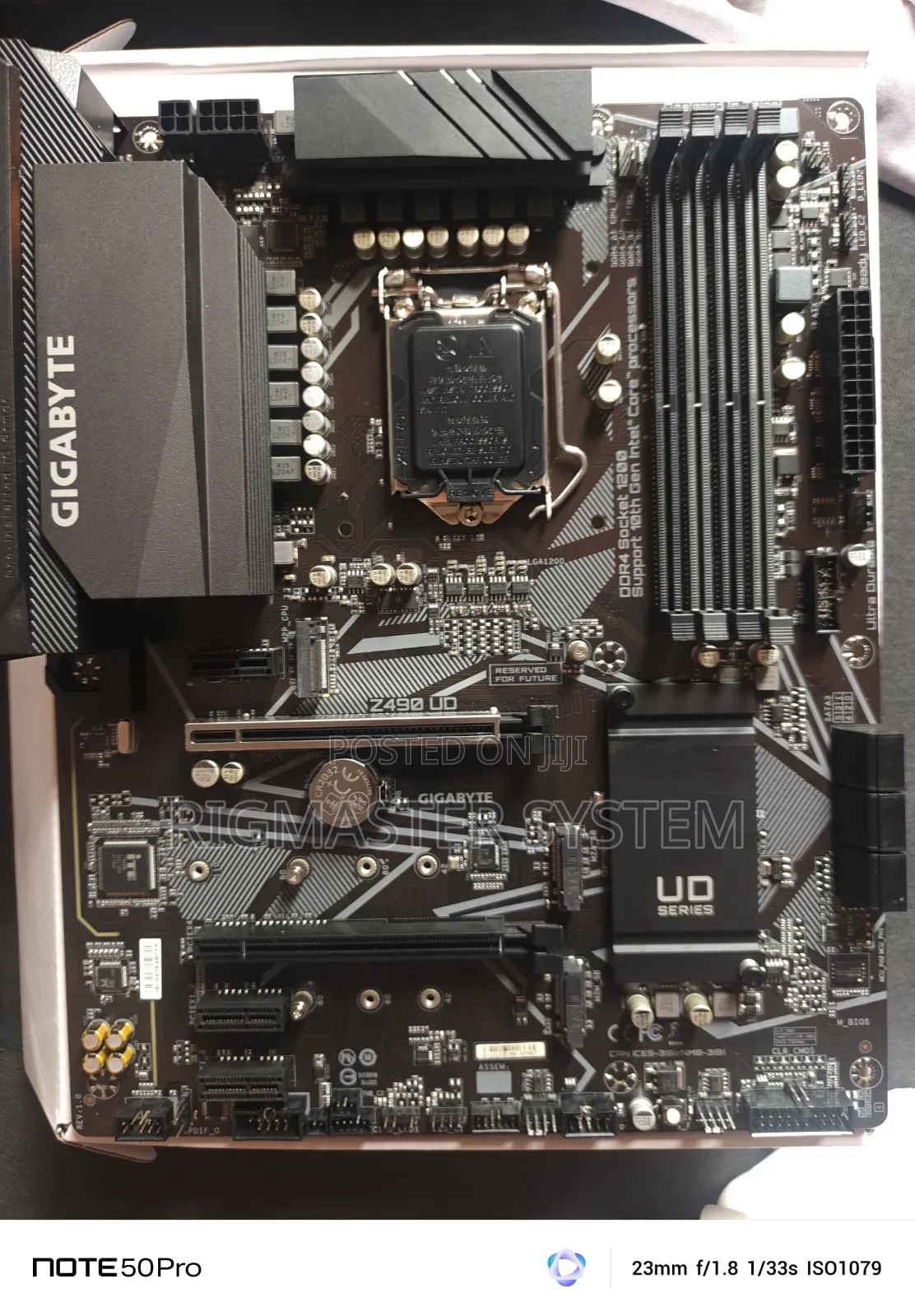 Gigabyte Z490 Ud Motherboard With 10500 I5 Processor