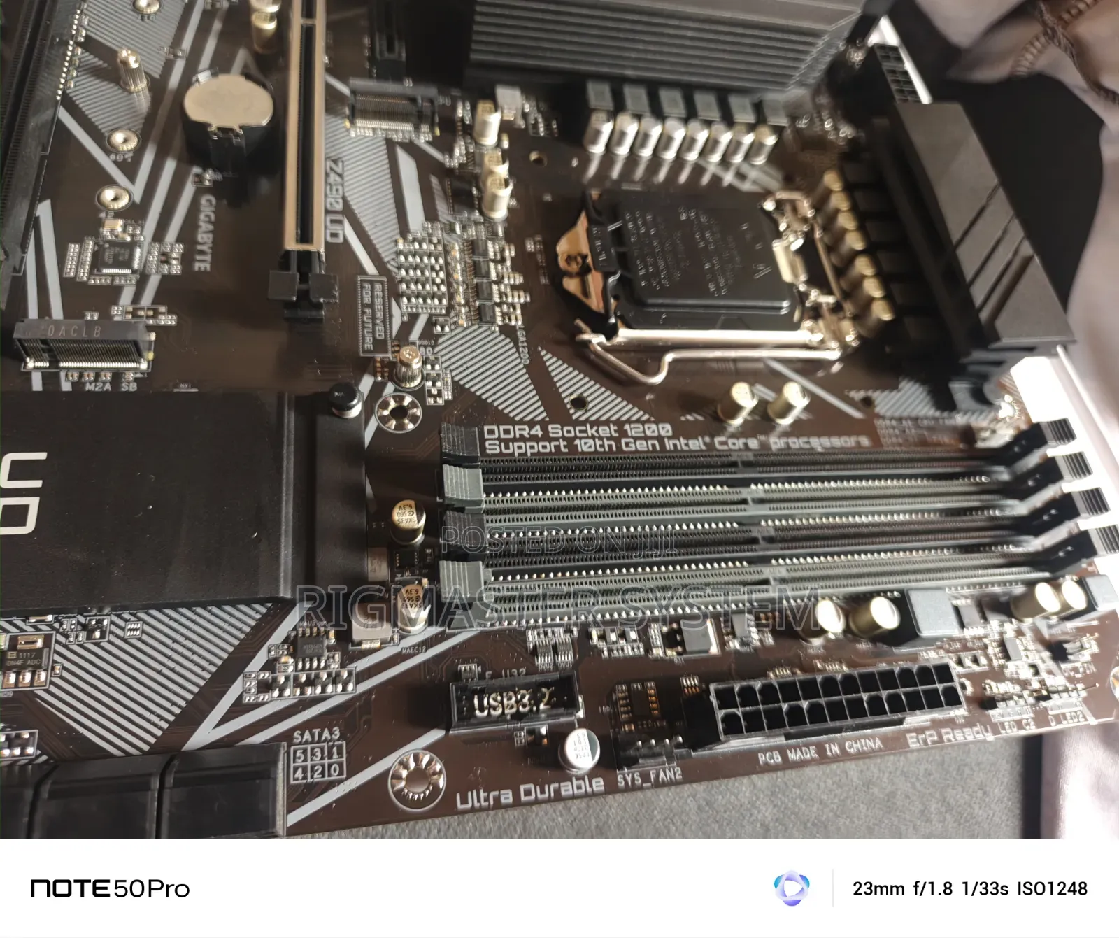 Gigabyte Z490 Ud Motherboard With 10500 I5 Processor