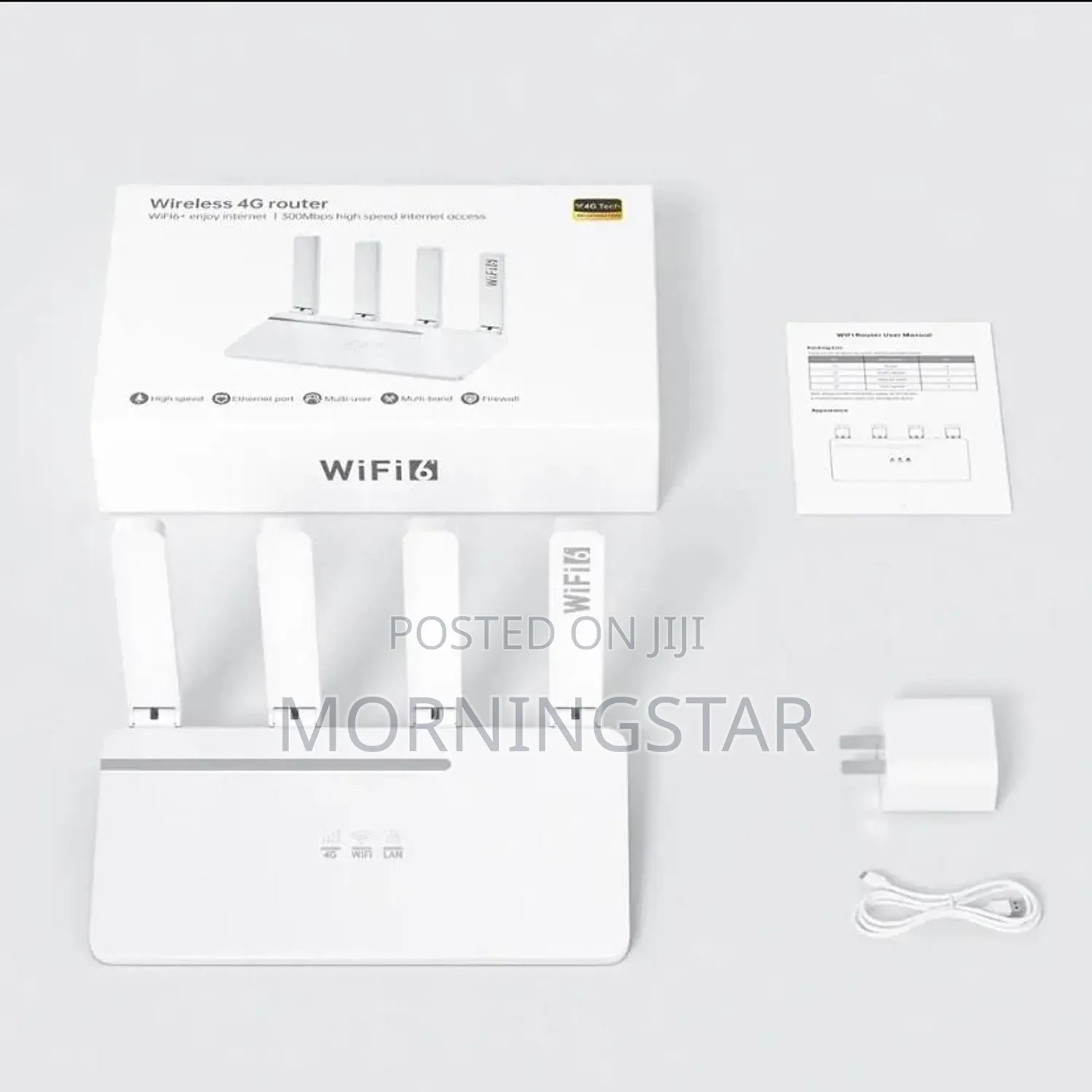 Universal 300mbps Wifi6 2.4g Sim Card Router