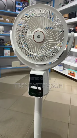 Rechargeable Air Circulation Fan 12000mah 4-Speed Remote Control