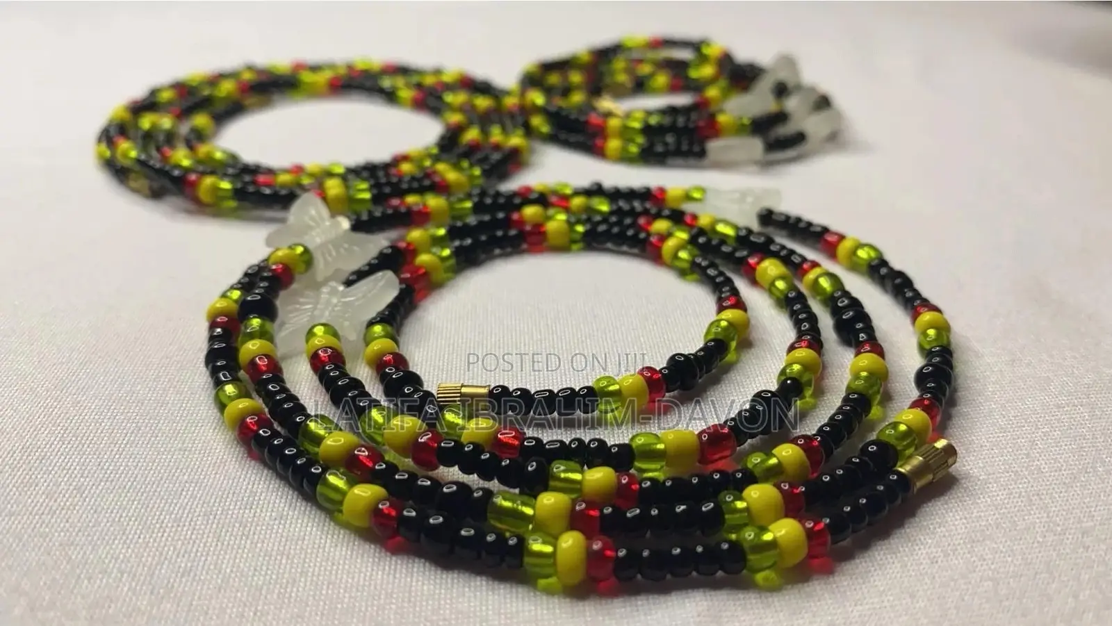 Polychromatic Waist Bead Set