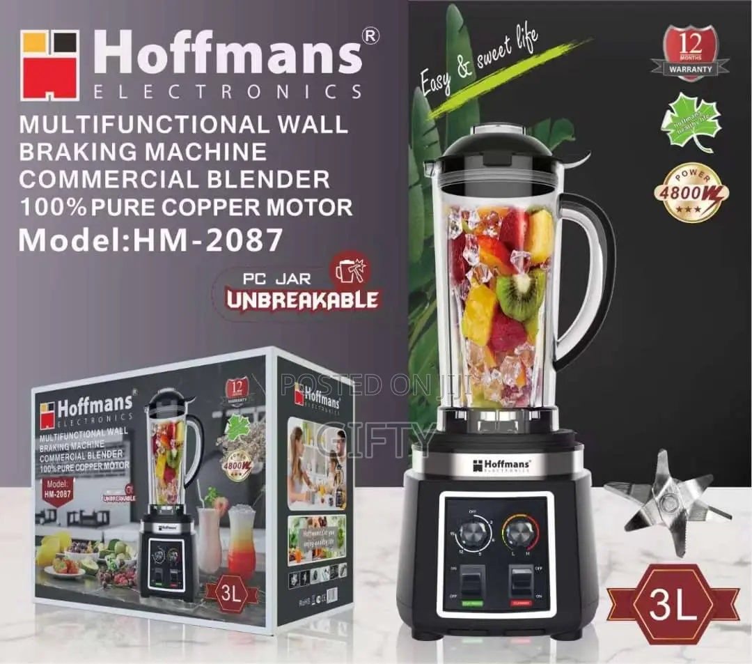 Hoffmans 3l Commercial Blender